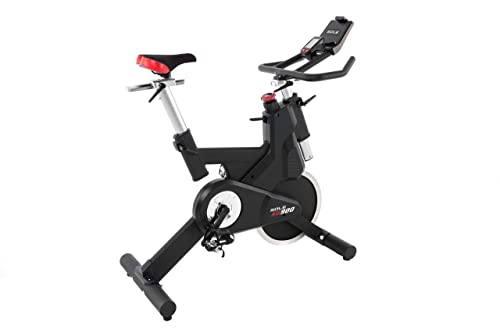 SOLE Fitness SB900 2020 Model Light Upright Indoor Stationary Bike, Home and Gym Exercise Equipment, Smooth and Quiet, Versatile for Any Workout, Bluetooth and USB Compatible