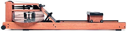 WaterRower Cherry Rowing Machine with S4 Monitor | USA Made | Original Handcrafted Erg Machine for Home Use & Gym | Best Warranty