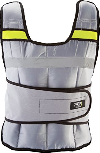 Pure Fitness 20lb Adjustable Weighted Vest